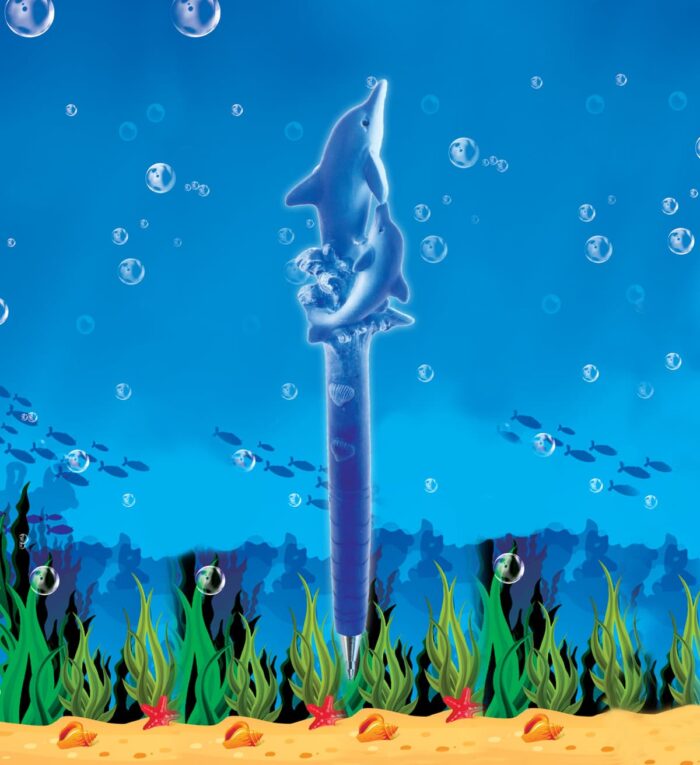 Dolphin With Baby - Planet Pen - Image 7