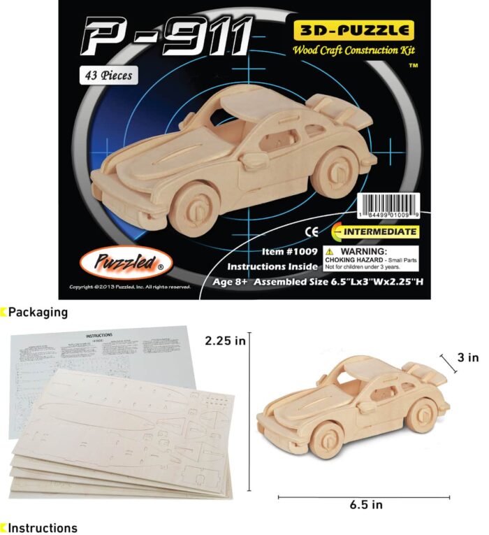 P-911 Sm - 3D Puzzles - Image 2