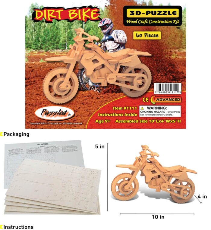 Dirt Bike - 3D Puzzles - Image 2
