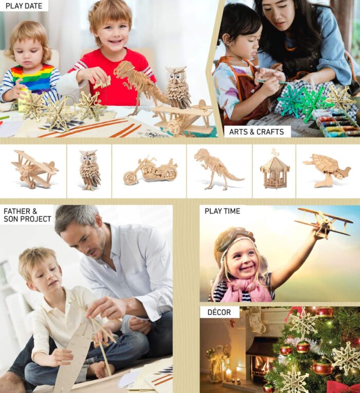 Snowflake Ornaments - 3D Puzzles - Image 5