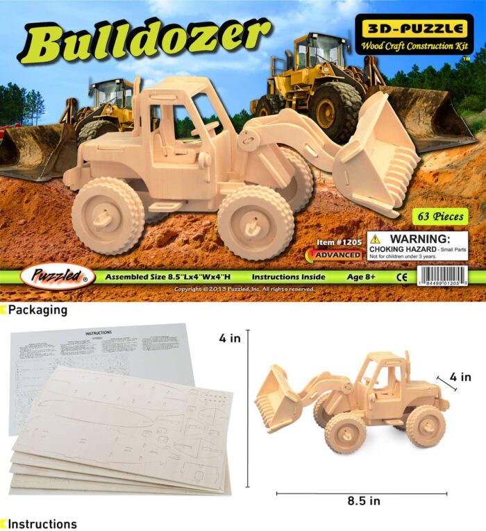 Bulldozer - 3D Puzzles - Image 2