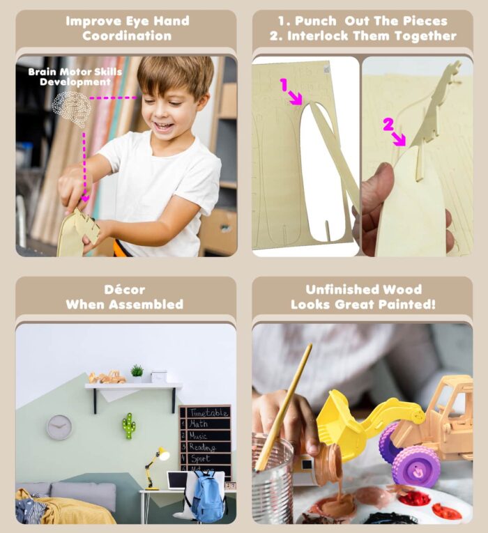 Bulldozer - 3D Puzzles - Image 3