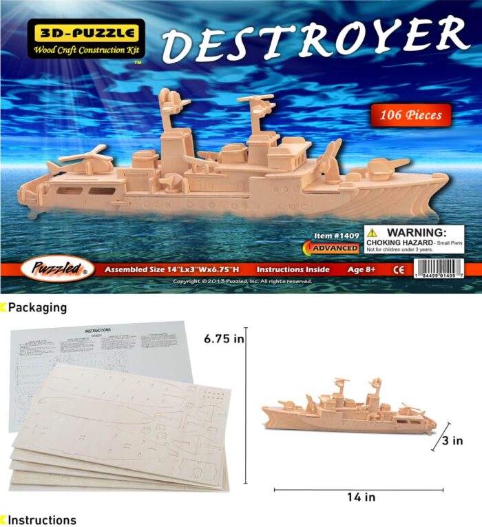 Destroyer - 3D Puzzles - Image 2