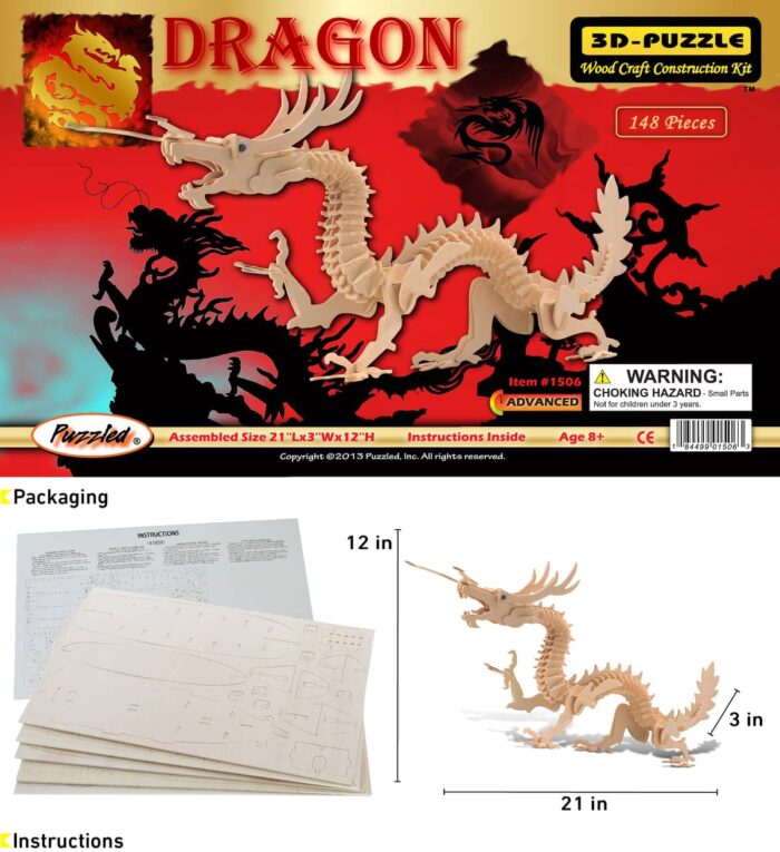 Dragon M - 3D Puzzles - Image 2