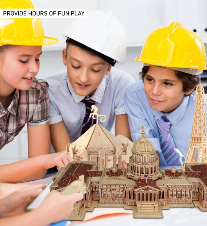 Us Capitol - 3D Puzzles - Image 4