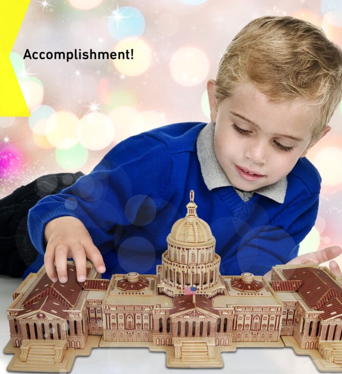 Us Capitol - 3D Puzzles - Image 6
