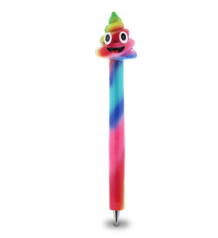 Rainbow Poop Emoji - Planet Pen