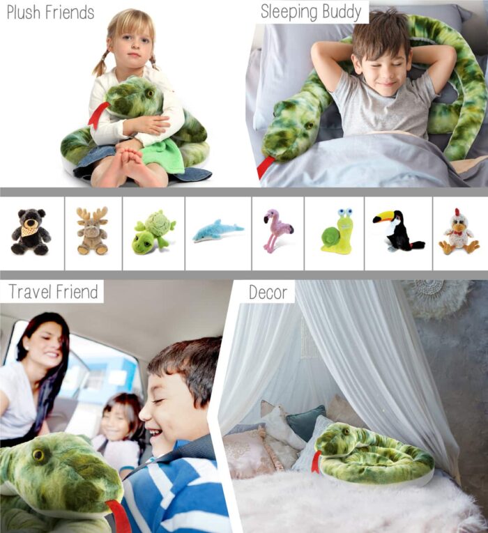 Giant Snake 112" - Wild Collection Plush - Image 4