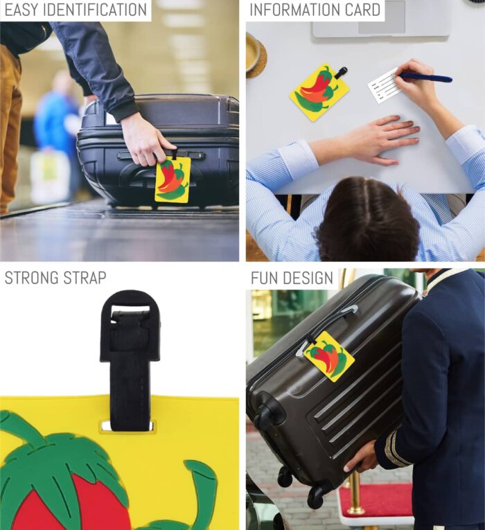 Chili Peppers - Luggage Tags - Image 3