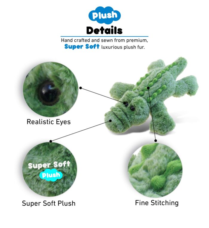 Alligator Small - Super-Soft Plush - Image 2