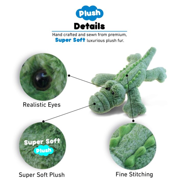 Alligator Large - Super-Soft Plush - Image 2