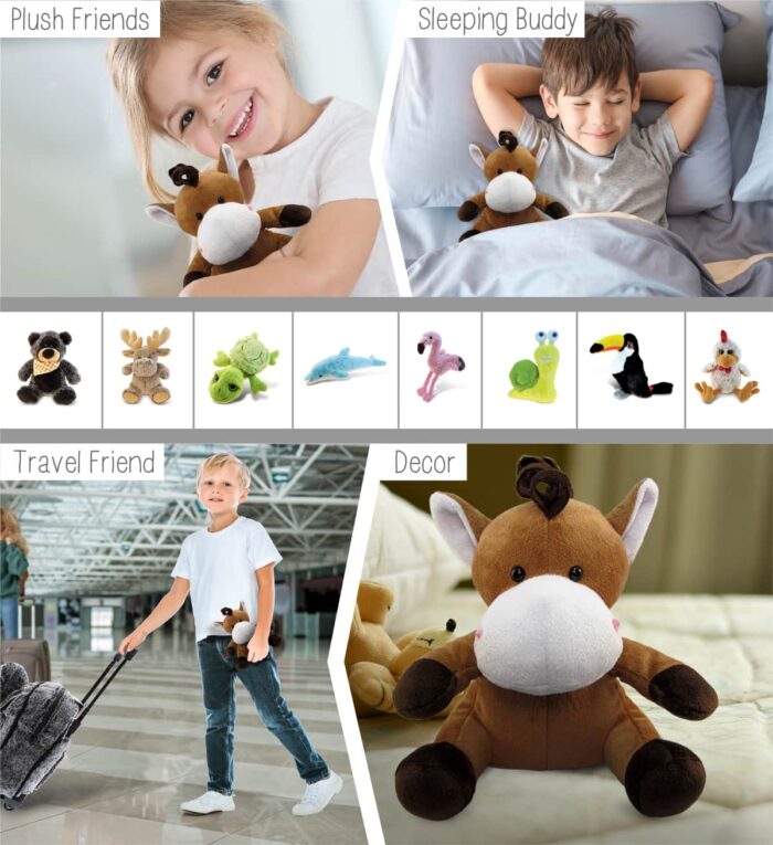 6 Inch Plush - Horse - Image 4