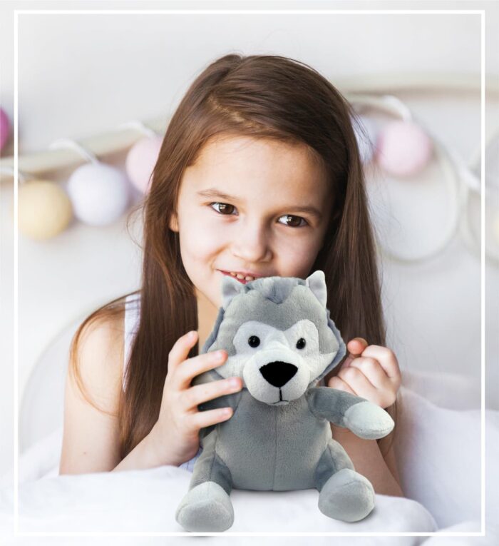 6 Inch Plush - Wolf - Image 7