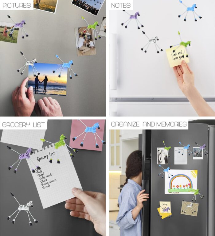 Zebra - Springy Magnet - Image 3