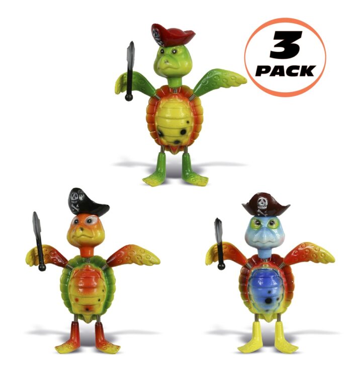 Sea Turtle Pirate - Bobble Magnet