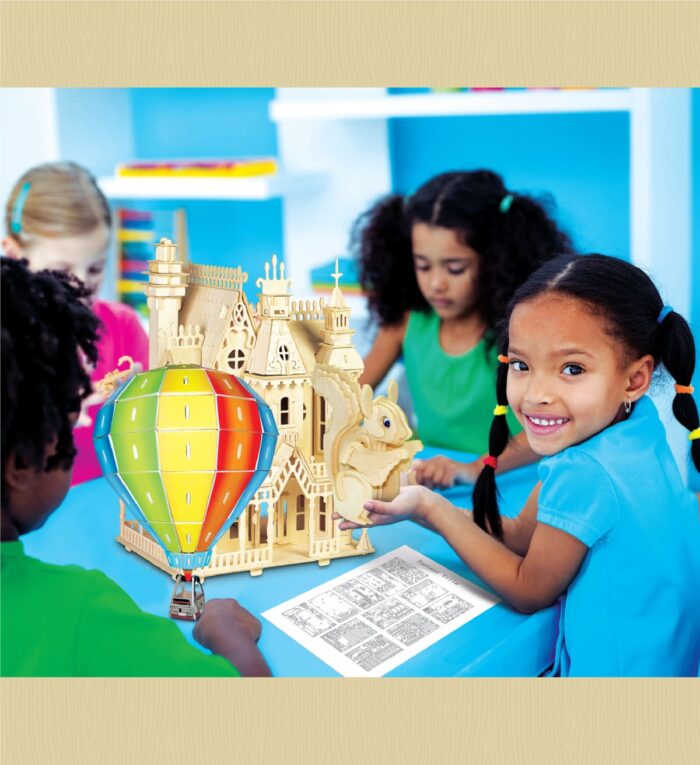 Hot Air Ballon - Illuminated 3D Puzzles - Image 6