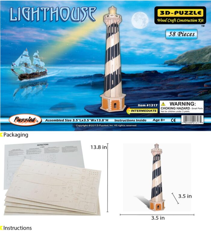 Lighthouse - 3D Puzzles - Image 2