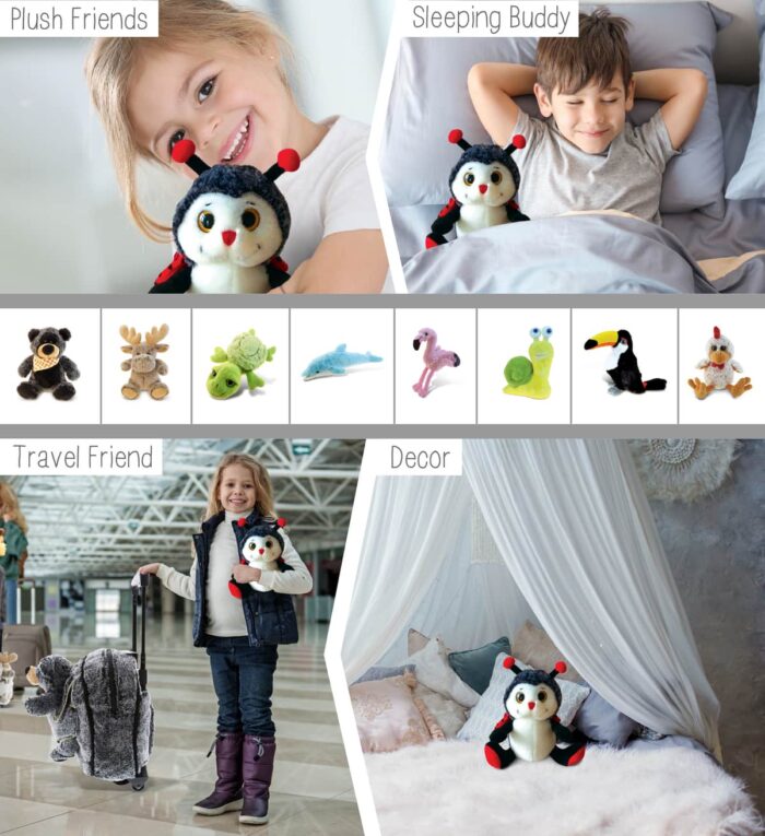 Sitting Lady Bug - Super Soft Plush - Image 4