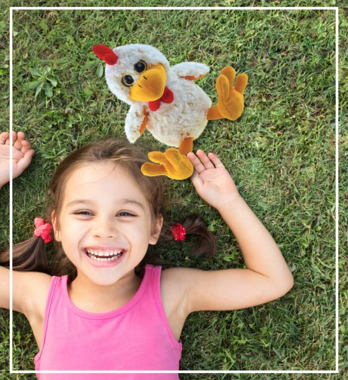 Sitting Rooster - Super-Soft Plush - Image 5