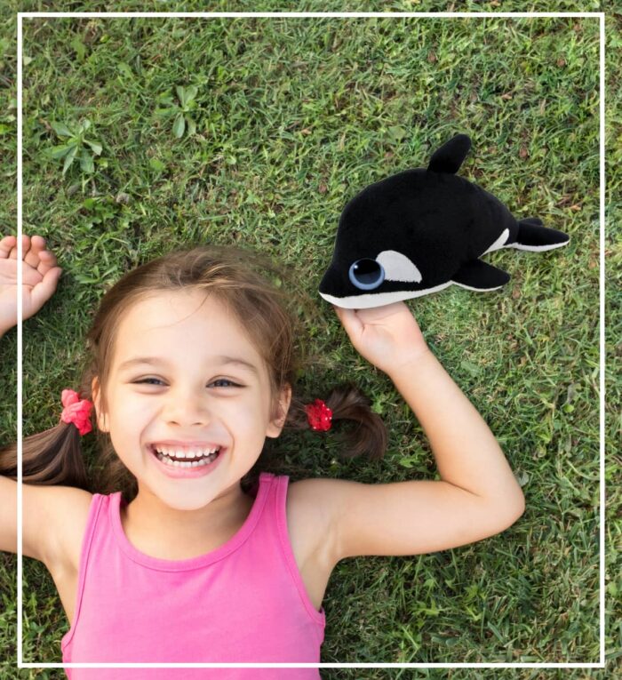 Killer Whale - Big Eye 6 Inch Plush - Image 5