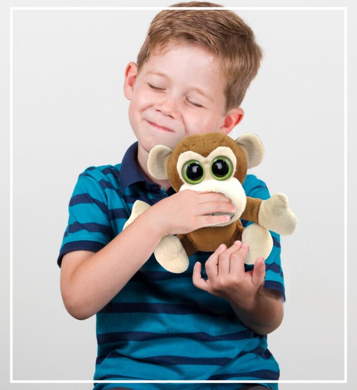 Monkey - Big Eye 6 Inch Plush - Image 6