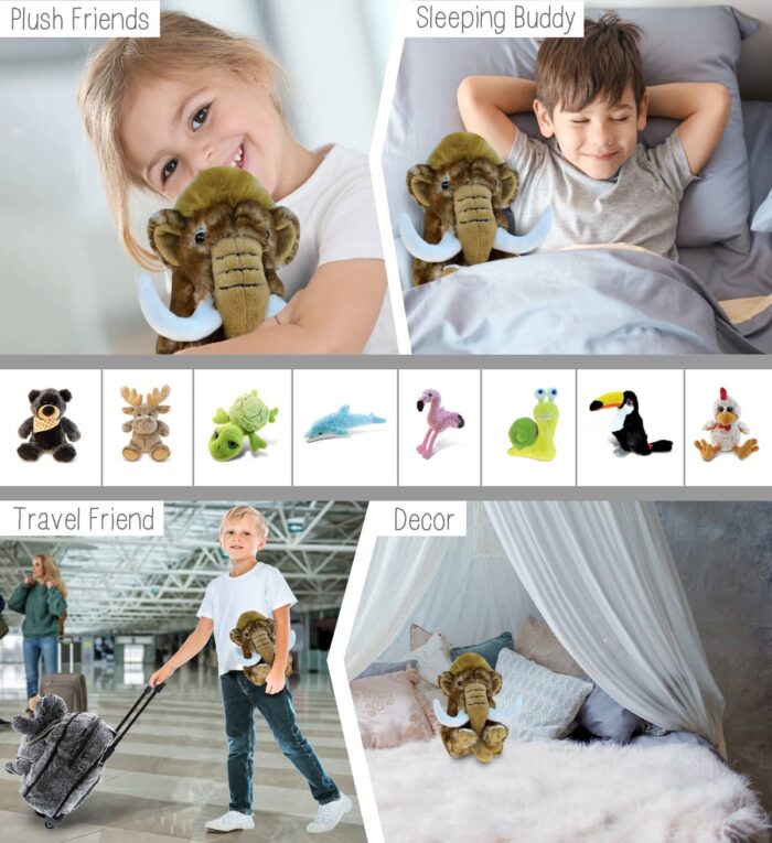 Wild Mammoth Small - Super Soft Plush - Image 4