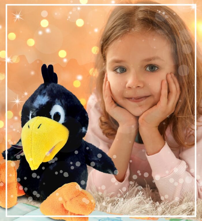 Sitting Crow - Super Soft Plush - Image 6
