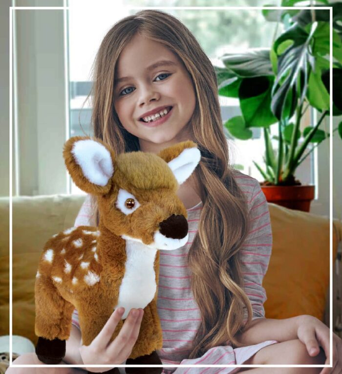 Standing Deer Large - Super Soft Plush - Image 5