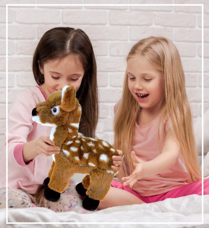 Standing Deer Large - Super Soft Plush - Image 7