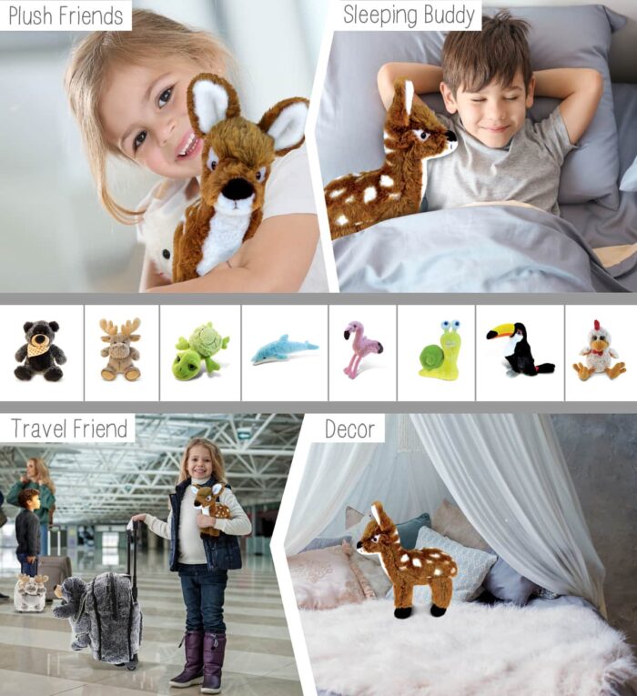 Standing Deer Small - Super Soft Plush - Image 4