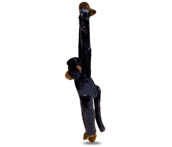 Long Arm Hanging Black Capuchin Monkey - Super Soft Plush - Image 4