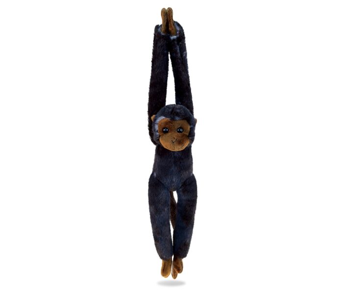 Long Arm Hanging Black Capuchin Monkey - Super Soft Plush