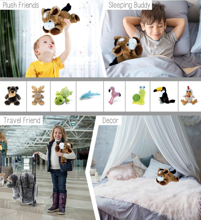 Lying Brown Donky - Super Soft Plush - Image 4