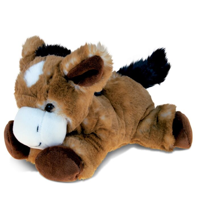 Lying Brown Donky - Super Soft Plush