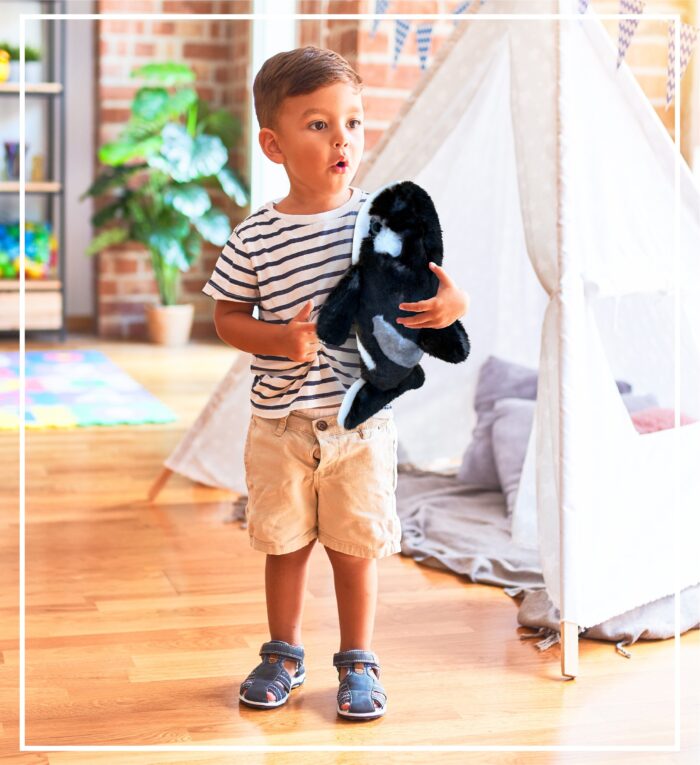 Wild Killer Whale Small - Super Soft Plush - Image 6