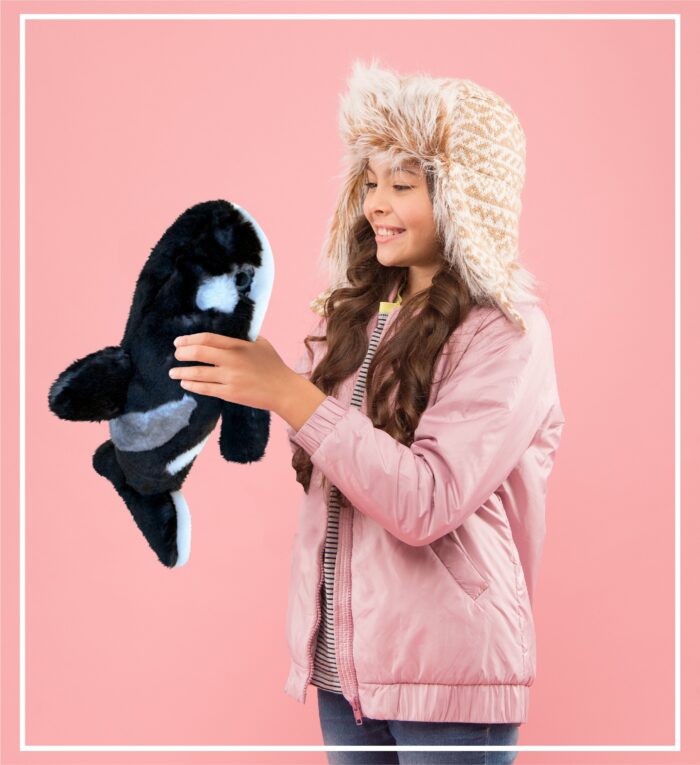 Wild Killer Whale Large - Super Soft Plush - Image 5