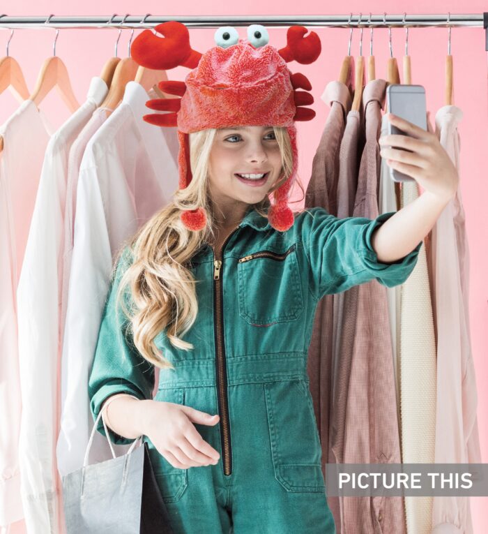 Red Crab - Super-Soft Plush Hat - Image 6