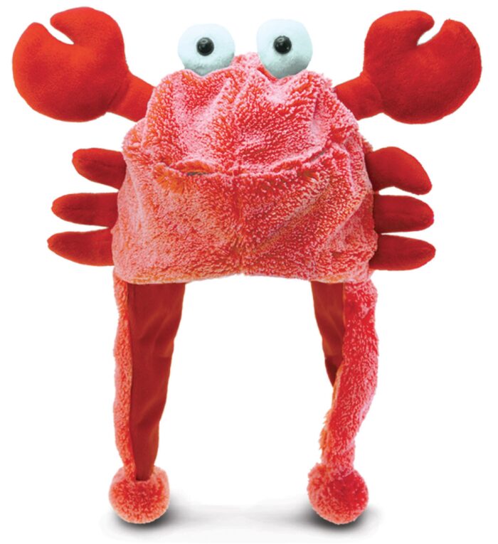 Red Crab - Super-Soft Plush Hat