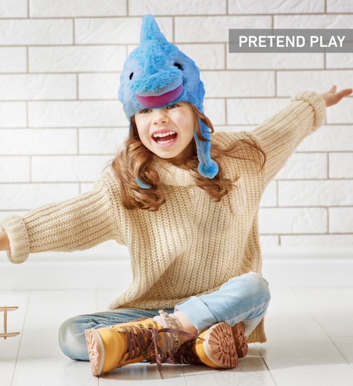 Dolphin - Super-Soft Plush Hat - Image 7