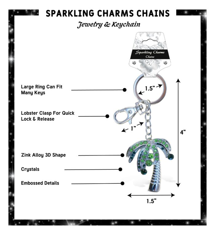 Palm Tree - Sparkling Charms - Image 2