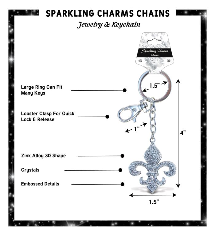 Fleur De Lis - Sparkling Charms - Image 2