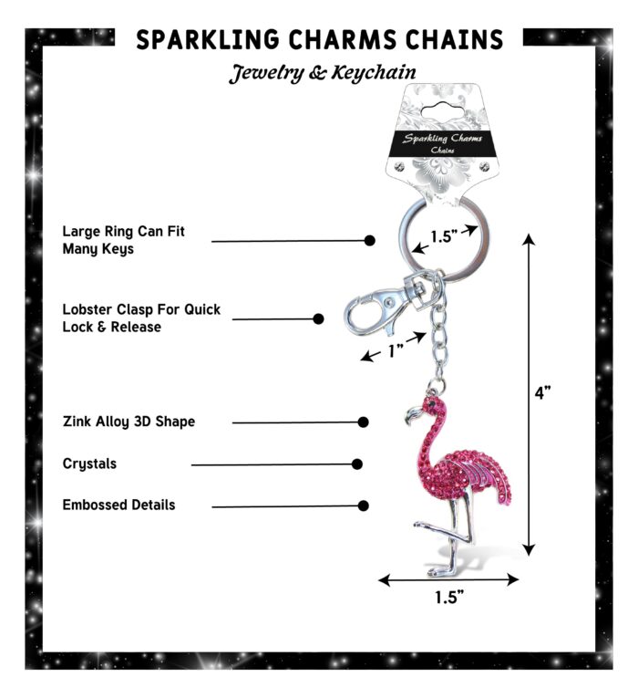 Flamingo - Sparkling Charms - Image 2