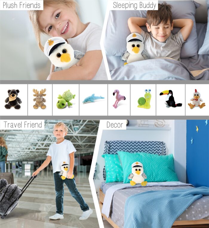 Seagull Sailor - Super Soft Plush - Image 4