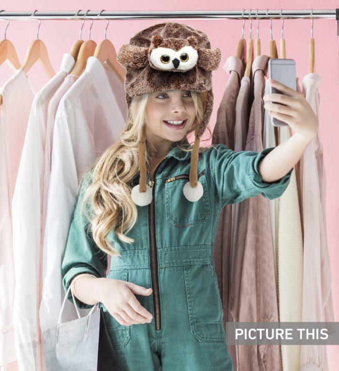Owl - Super Soft Plush Hat - Image 6