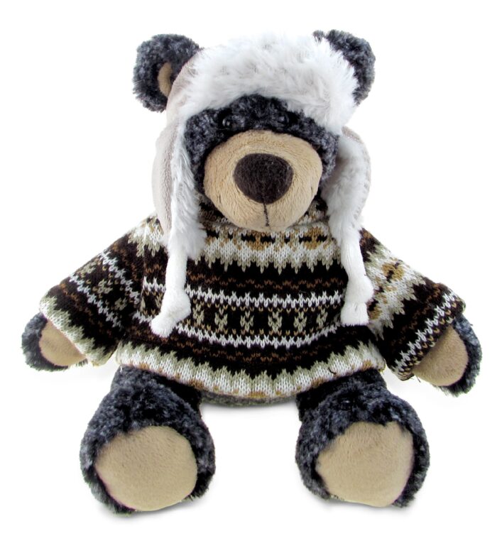 Black Bear - Super Soft Plush With Clothes