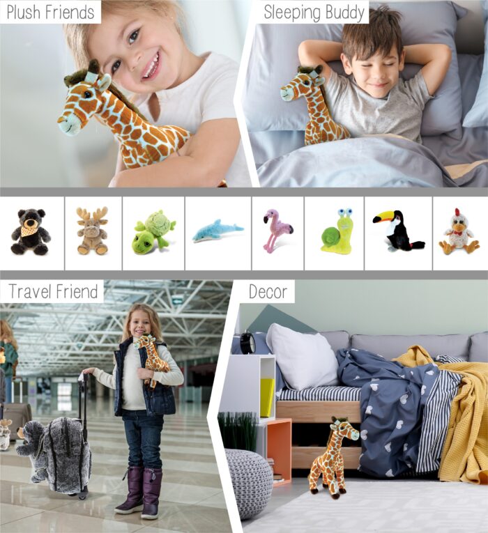Wild Small Giraffe - Super Soft Plush - Image 4