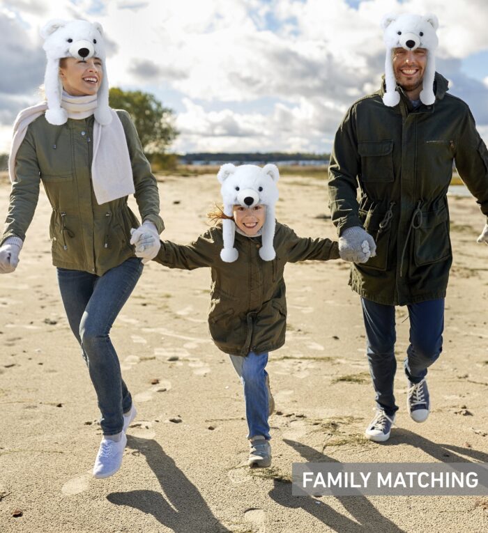 Polar Bear - Super Soft Plush Hat - Image 5