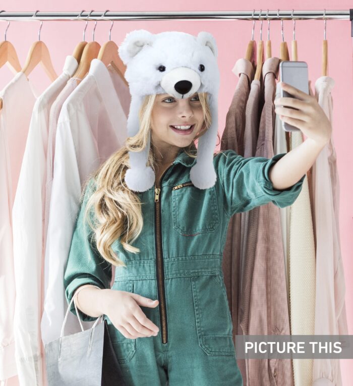 Polar Bear - Super Soft Plush Hat - Image 6