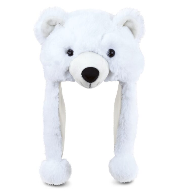 Polar Bear - Super Soft Plush Hat