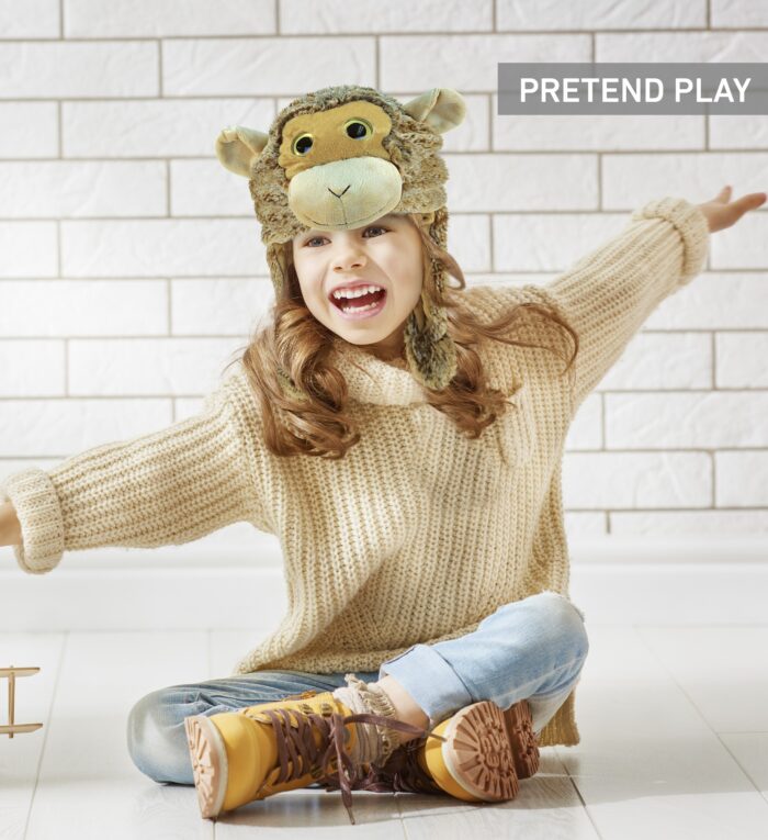 Monkey - Super Soft Plush Hat - Image 7